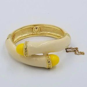 J. Crew Bypass Bangle Hinged Bracelet
